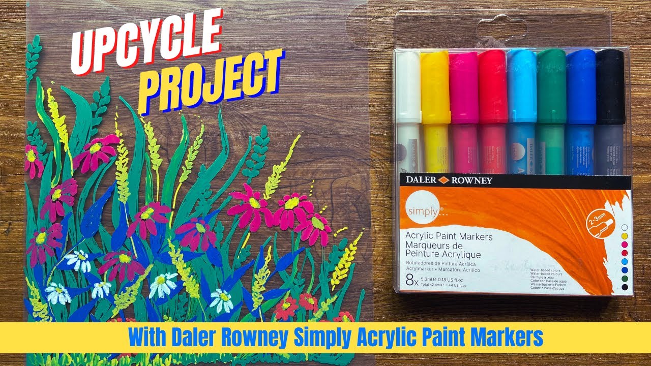 How To Use Your Acrylic Paint Markers 