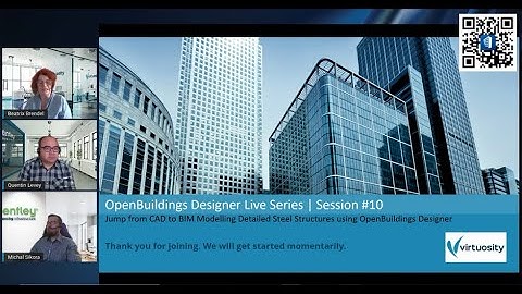 OpenBuildings Live Series #10 – Modelling Detailed Steel Structures Using OpenBuildings Designer