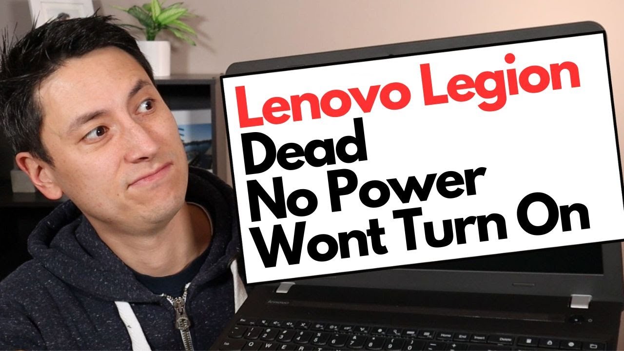Lenovo Legion - Dead, No Power, Wont Turn On Fix !! - YouTube