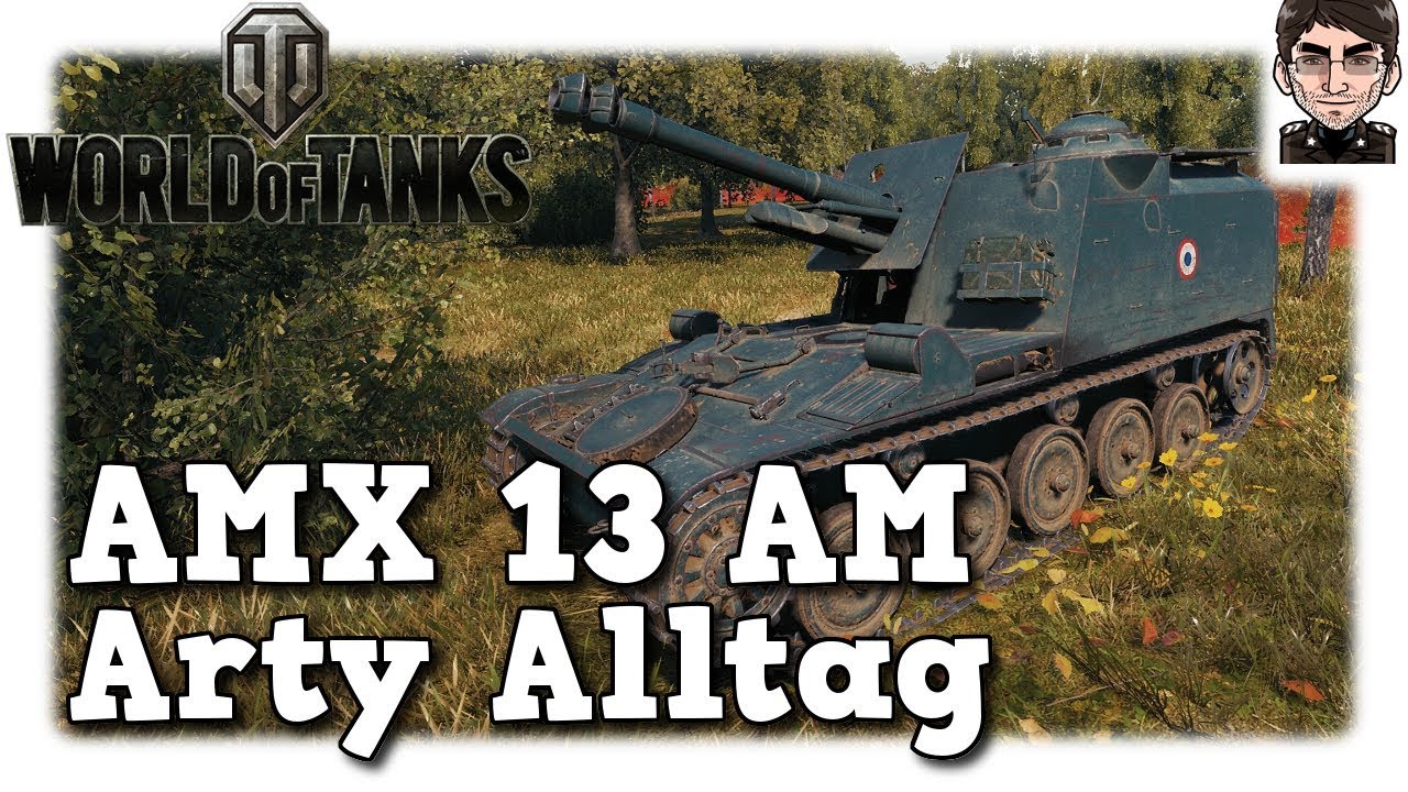 lets play a little game World of Tanks - AMX 13 105 AM mle. 50, Arty Alltag auf Tier 5 [deutsch | gameplay]