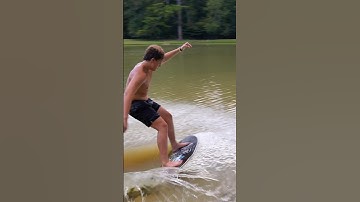 Skimboarding- BANK  180 #extremesport #wakeboarding  #skimboarding #wakesurfing