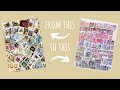 Soaking and Organizing your Postage Stamps