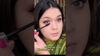 Affordable Mascara with Long Lasting Results #shorts #shortvideo #makeuptutorial #asmakhan