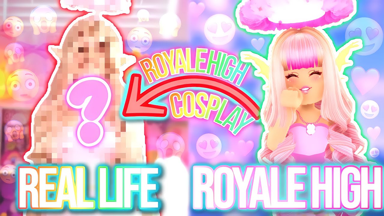 I RECREATED MY ROYALE HIGH OUTFIT IN REAL LIFE! ROBLOX Royale High