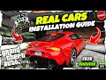 How to Install *Real Cars* in GTA 5 Enhanced Edition || Install Cars Mod In GTA 5 Enhanced😍