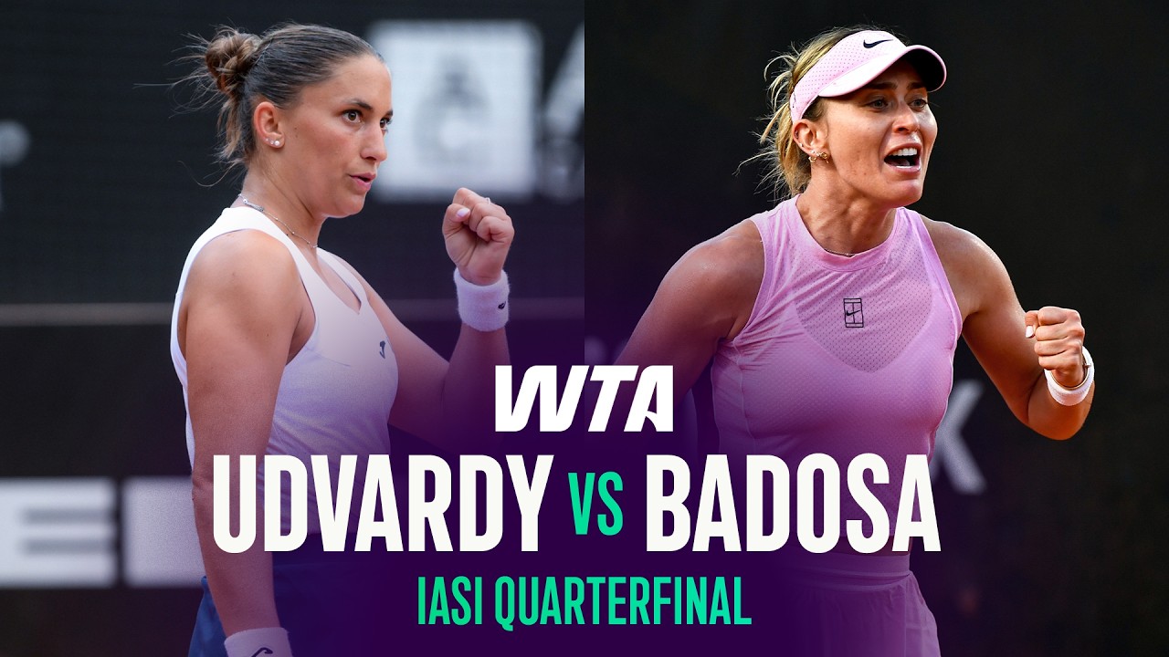Panna Udvardy vs. Paula Badosa | 2026 Iasi Quarterfinal | WTA Match Highlights