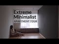 My EXTREME MINIMALIST Apartment Tour (Low Furniture/No Furniture)