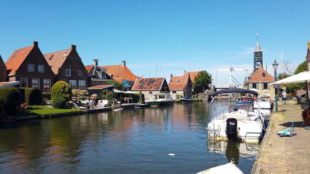 Summer Walk in Hindeloopen/Hylpen 🌞| Friesland | The Netherlands 4K60