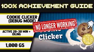 Cookie Clicker(Debug Mode) 100% Achievement Walkthrough * 1000GS in 20-30 Minutes + AFK *