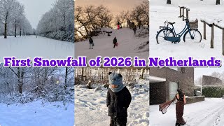 This Is How 2026 Winter Started In The Netherlands   A Winter Wonderland Begins