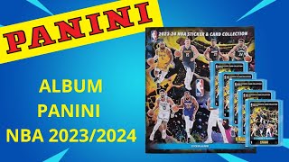 PRESENTATION ALBUM PANINI NBA 2023/2024