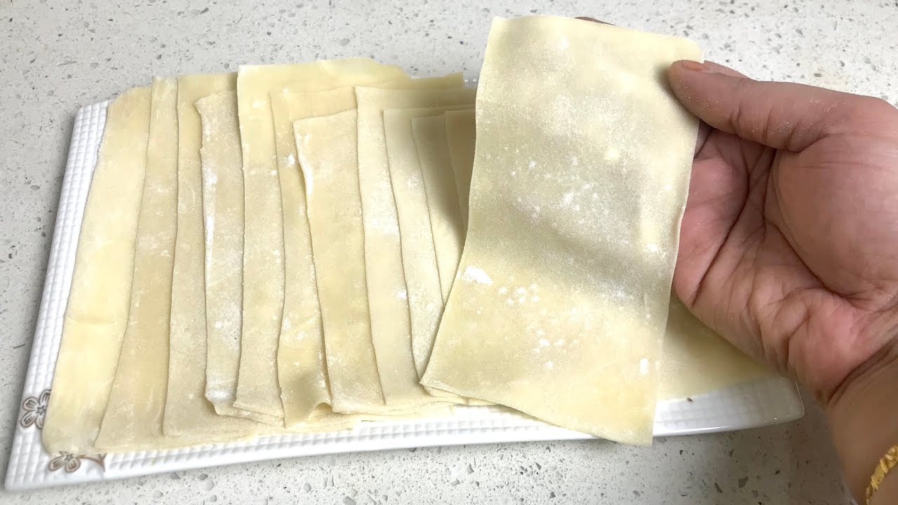 Lasagna sheets recipe | homemade lasagna sheets recipe - YouTube