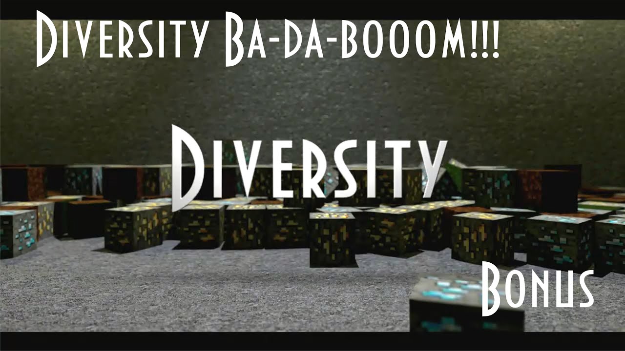 Играем в Minecraft Diversity - Bonus (Diversity Ba-da-booom!!!)