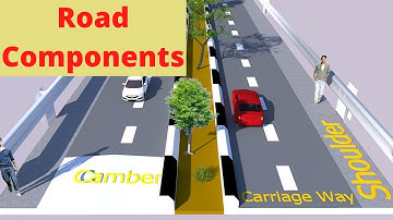 Components of Road || Highway Engineering