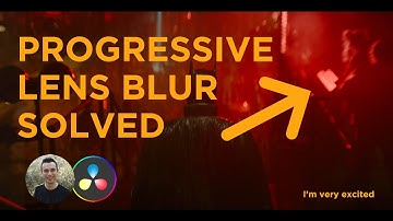 FINALLY an Anamorphic Style Edge Blur that WORKS in Davinci Resolve