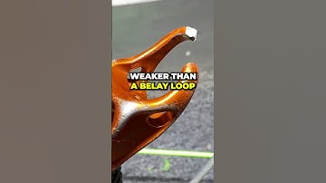 We compromised this ATC... #climbinggear #breaktest