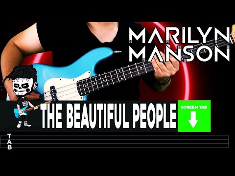 Marilyn Manson Cover By Dotti Brothers | Lesson | Bass Tab
