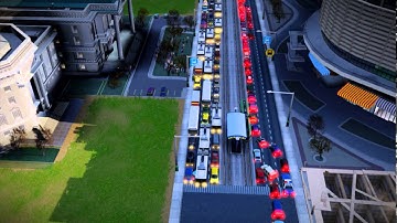SimCity 5 traffic problem