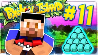 DIAMOND MINING! - PIXELMON ISLAND SMP #11 (Pokemon Go Minecraft Mod) screenshot 5