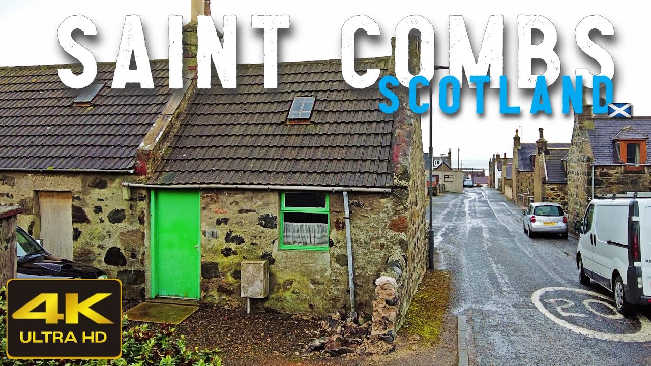 Saint Combs Village Walk, Scotland Countryside 4K YouTube