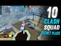 TOP 10 CLASH SQUAD SECRET PLACE IN FREE FIRE | CLASH SQUAD TIPS AND TRICKS IN FREE FIRE