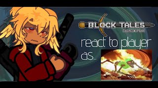 Blocktales React To Player As 1X1X1X1 1?? Ruseng