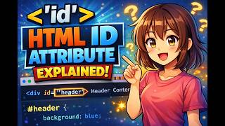 HTML ID Attribute Explained 🔥 | Easy English Tutorial for Beginners | Learn HTML Fast