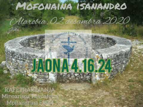 Mofonaina JAONA 4.16-24 / Alarobia, 02 desambra 2020