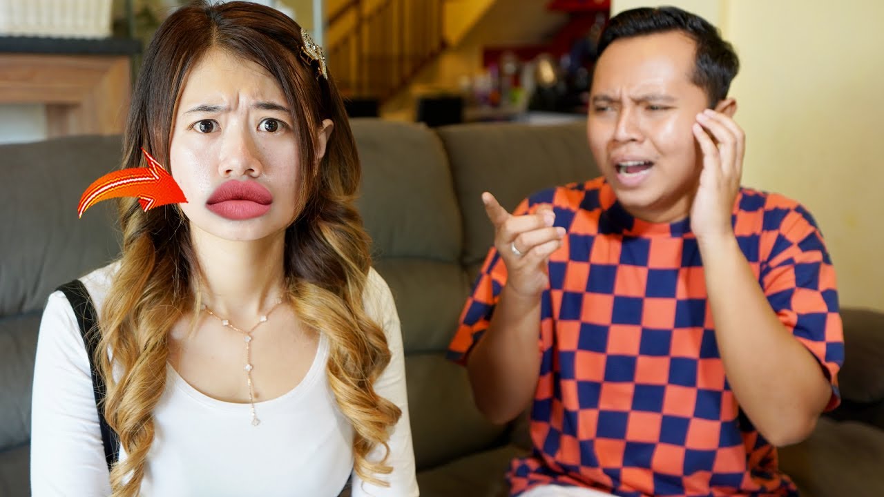 PRANK ZAINAL FILLER BIBIR JADI BESAR!! DIA KAGET MARAH-MARAH!!