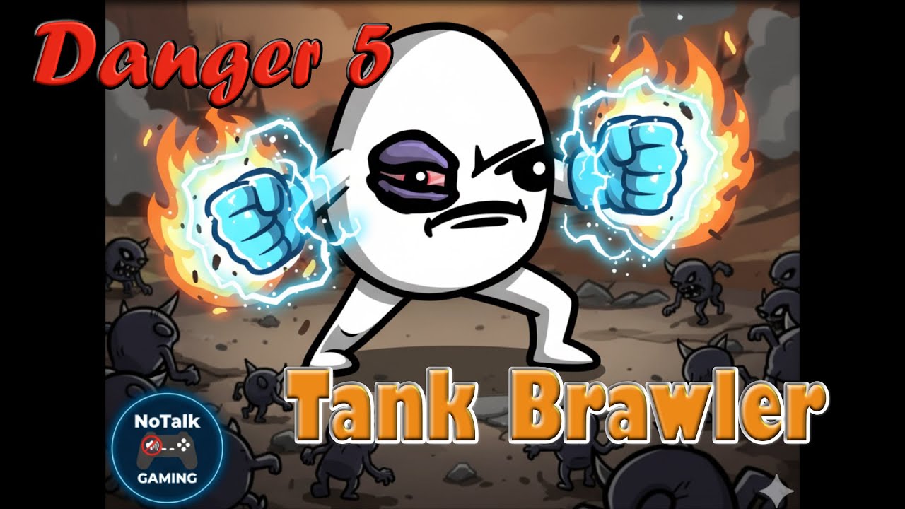 🛡️ UNKILLABLE BRAWLER! The Ultimate TANK Build Conquers Danger 5! | Brotato [4K]