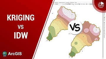 Tipos de Interpolación: Kriging vs IDW en ArcGIS