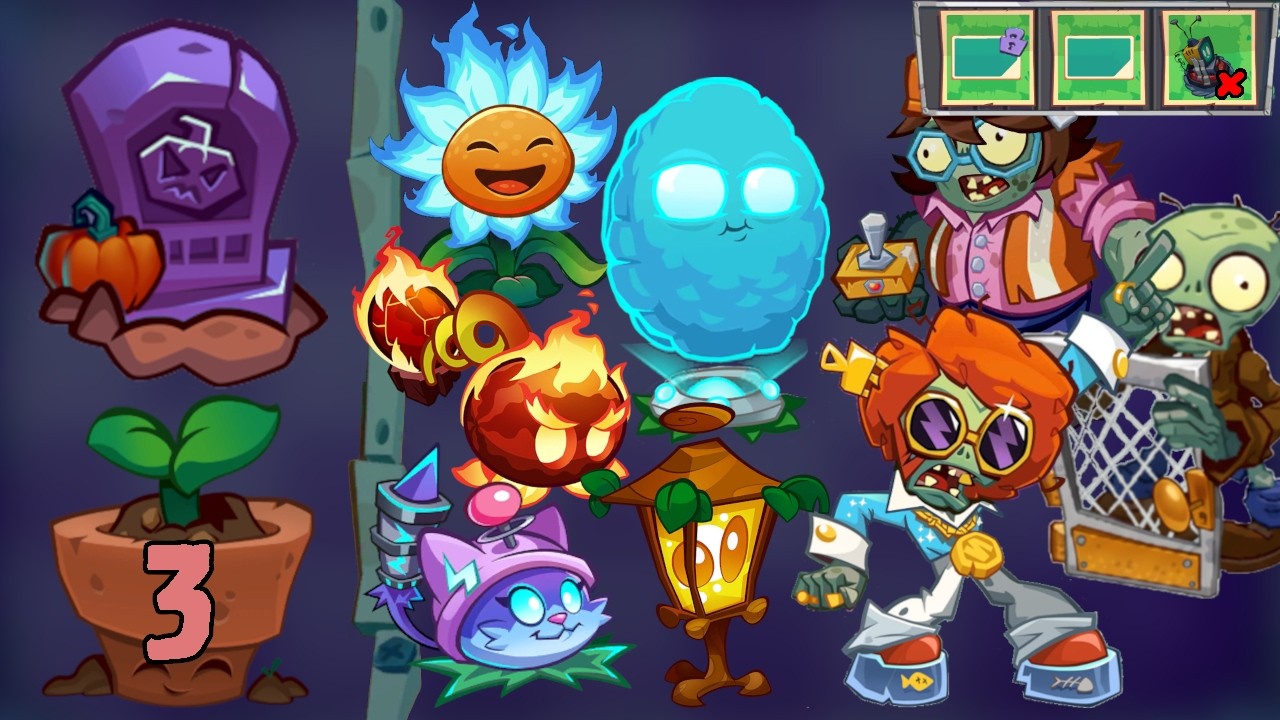 Plants vs. Zombies 3 (Chinese version) – Halloween Night of