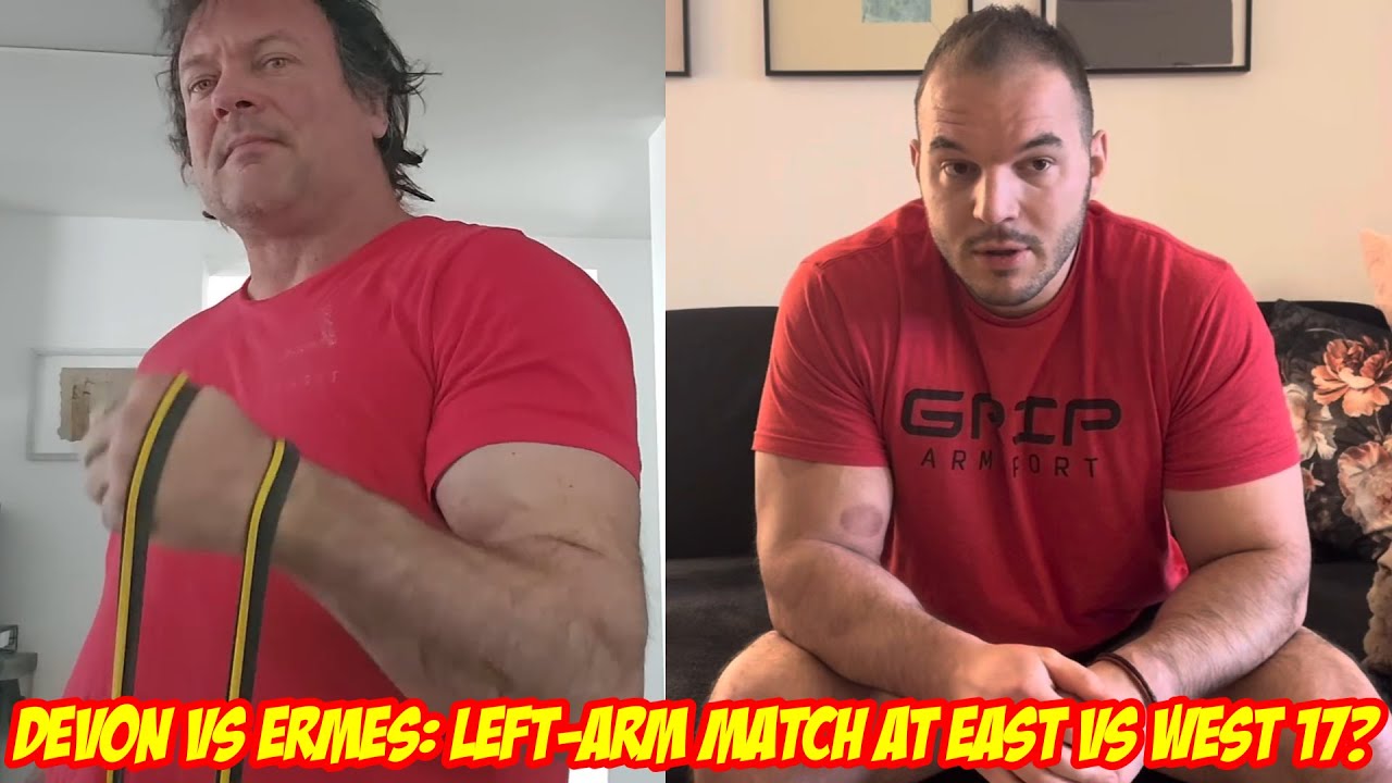 Devon Larratt vs Ermes Gasparini? A left-arm challenge for East vs West ...