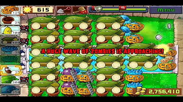 Plants vs Zombies: Survival Endless 18 Cob Cycle Strategy with Slow (Winter Melon) | John Paul Buce