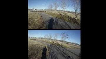 SteadiCAM Curve Running Demo with GoPro