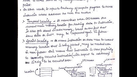 cache coherence& locality of reference