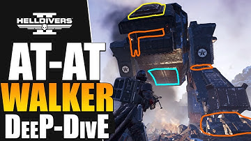 Helldivers 2 - Factory Strider Weak Spot Guide & Tips