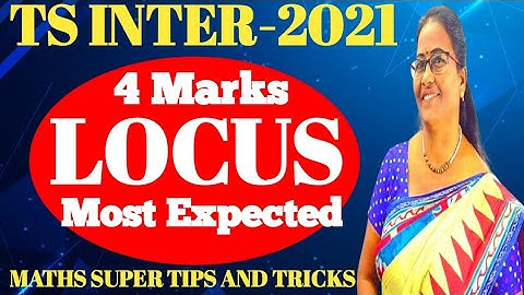TS Inter-2021 LOCUS 4-Marks (2 Q