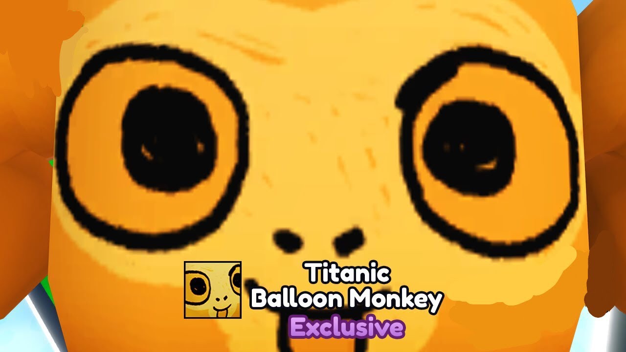OMG! I HATCHED TITANIC BALLOON MONKEY In Pet Simulator X!