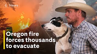 Bootleg Fire continues to rip through Oregon damaging livelihoods and causing thousands to evacuate