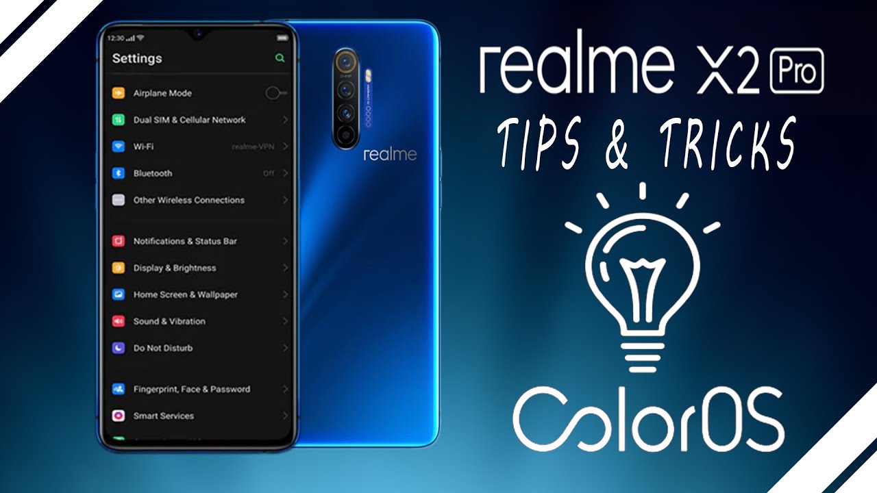 Realme X2 Pro Tips and Tricks | Color Os tips | Dark Mode | Game Space | Camera Tricks