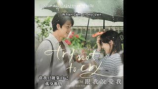 【中韓歌詞Lyrics /가사】10CM-Try Not To Cry 試著不哭/십센치-Try Not To Cry/ #跟我說愛我OST PART.3 / 사랑한다고 말해줘OST PART.3