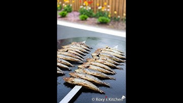 Sardine Skewers (Espetos de Sardinas) from Malaga, Spain