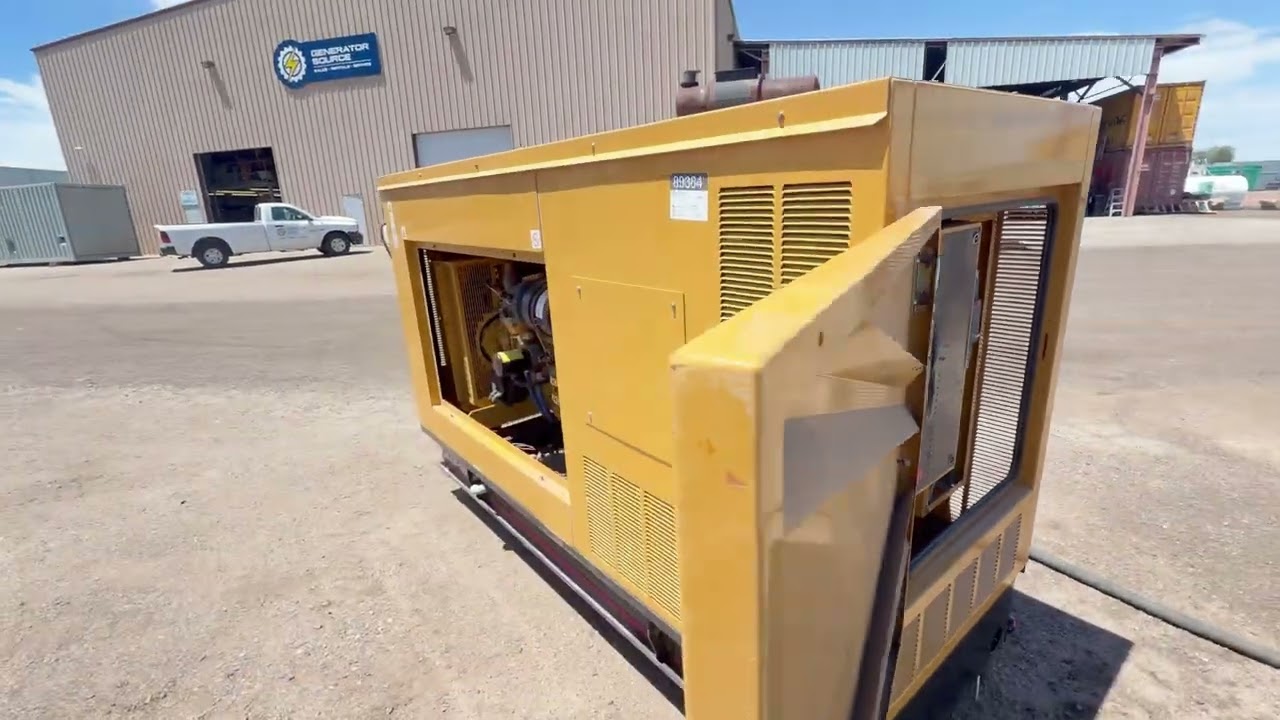 40kW Olympian Dual Fuel Generator | Load Bank Test | Generator Source