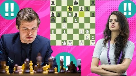 Super Magnus Carlsen vs Tania Sachdev 17