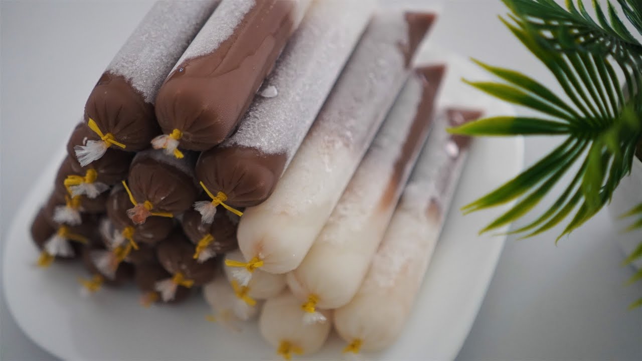 Cara Membuat Es Lilin Lembut dan Empuk - Resep Es Lilin yang Enak - YouTube
