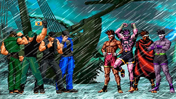 [KOF Mugen] Clark Still Team vs Joe Higashi Team