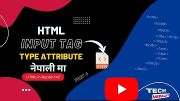 HTML Input Type [part 4] // Learn HTML in Nepali // html input type in Nepali #42