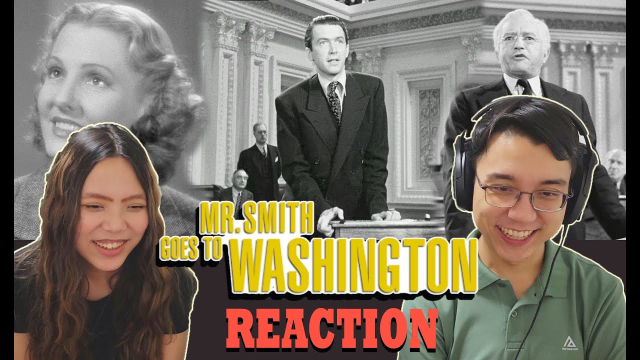 Mr. Smith Goes to Washington (1939) | MOVIE REACTION | First Time Watching