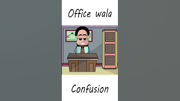 office wala confusion @RGBucketList #notyourtype #short #hardtoonz @NOTYOURTYPE #angry prash #comedy